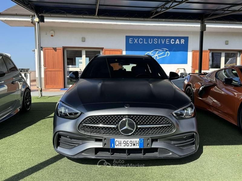 Begagnad Mercedes C300e Premium 265 HK (194 kW) 2022 Grå Kombi