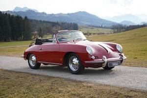 Usata Porsche 356 90 CV (66 kW) 1962 Rosso Cabrio