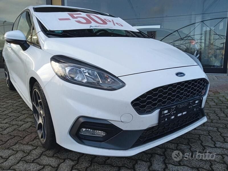 Bianco Usata 2020 Ford Fiesta ST Utilitaria | 16.950 € (Super prezzo) - Immagine 1/4