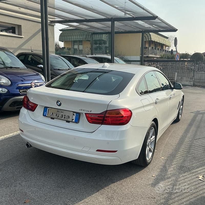 Usata BMW 418 Luxury Line 142 CV (104 kW) 2014 Bianco Coupé