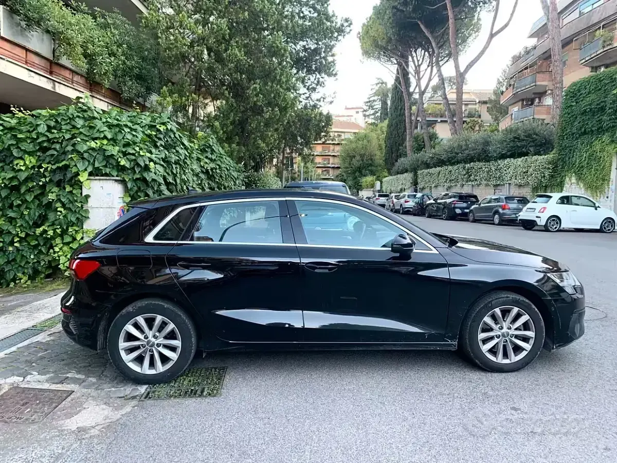 Usata Audi A3 116 CV (85 kW) 2020 Nero Berlina