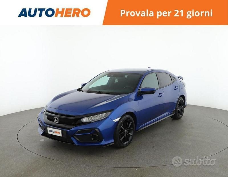 Blu Usata 2021 Honda Civic Elegance Tre volumi | 20.899 € (Buon prezzo) - Immagine 1/2