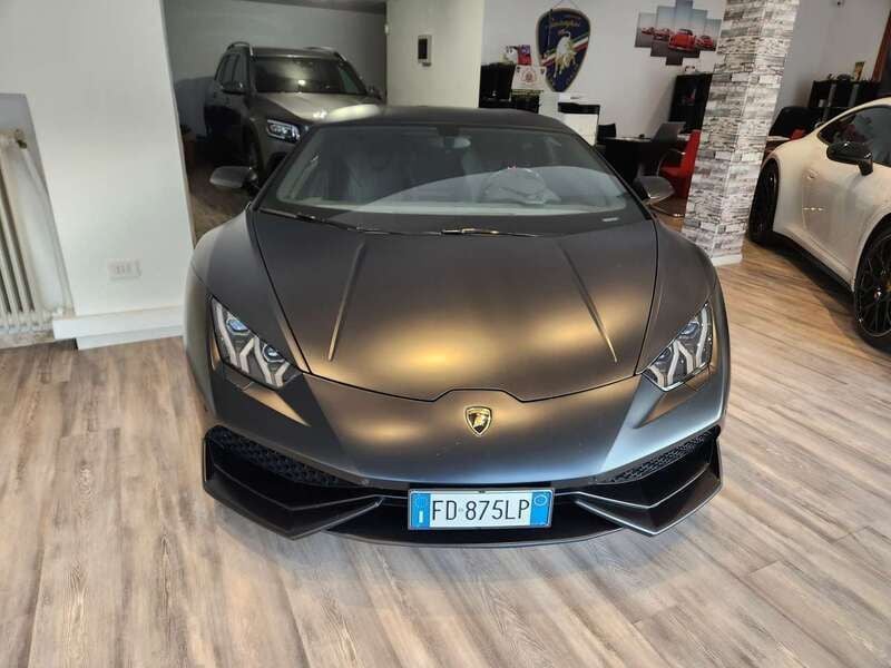 Usata Lamborghini Huracán 610 CV (448 kW) 2016 Nero Coupé