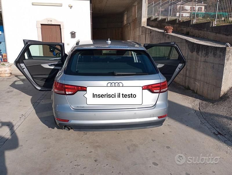 Usata Audi A4 150 CV (110 kW) 2016 Grigio Utilitaria