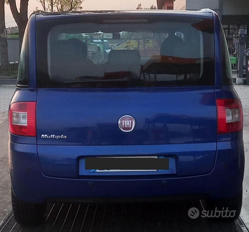 Usata Fiat Multipla 120 CV (88 kW) 2010 Blu Monovolume