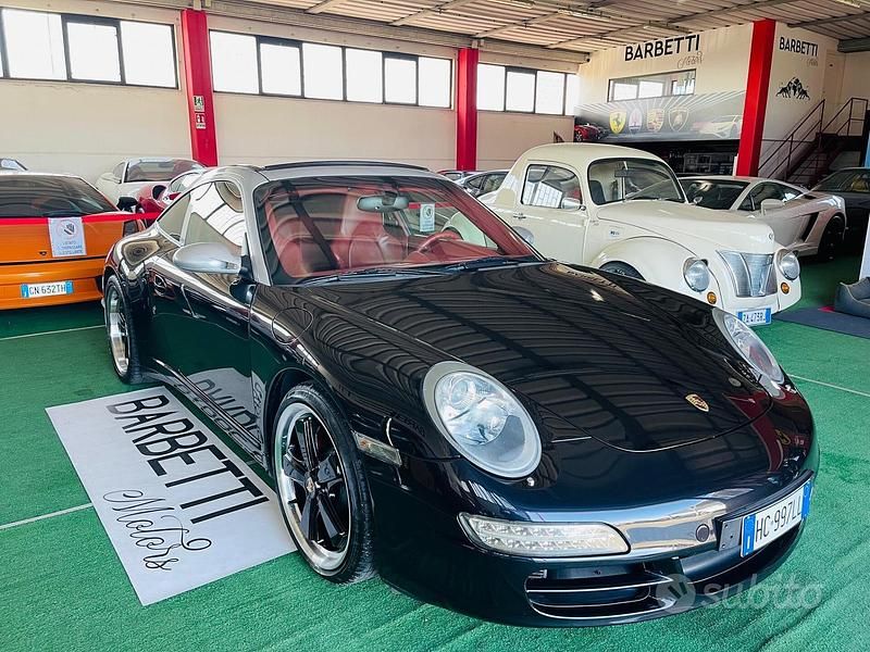 Usata Porsche 911 Targa 4S Sport 355 CV (261 kW) 2008 Nero Cabrio