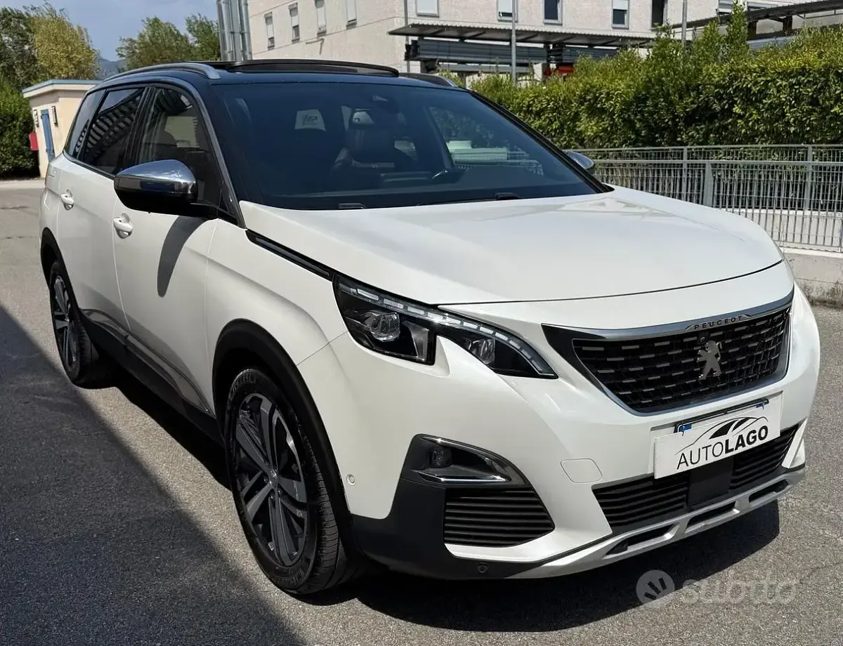 Usata Peugeot 5008 GTi 177 CV (130 kW) 2018 Bianco perlato SUV