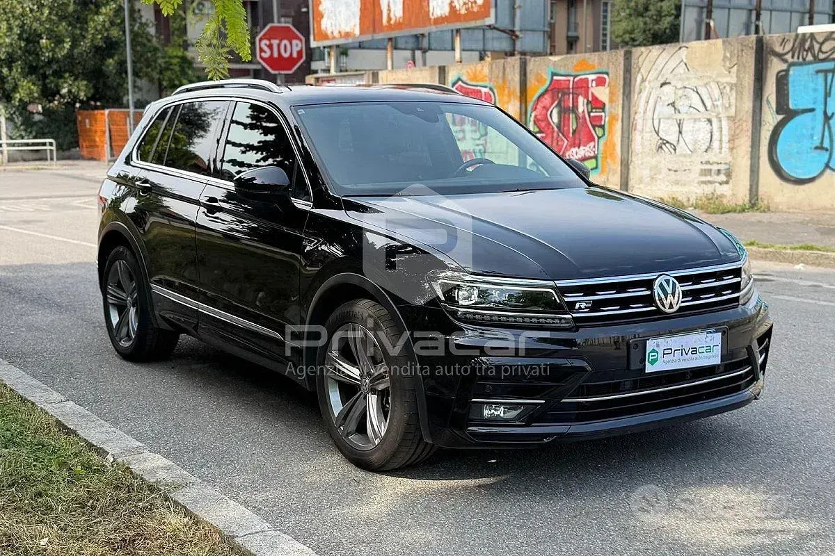Usata VW Tiguan Advance 150 CV (110 kW) 2018 Nero SUV