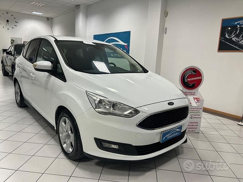 Bianco Usata 2015 Ford C-MAX Monovolume | 6800 € (Buon prezzo) - Immagine 1/4