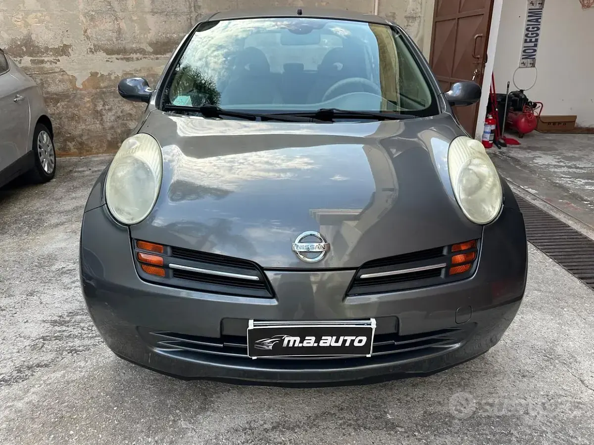 Usata Nissan Micra Acenta 86 CV (63 kW) 2007 Grigio Berlina