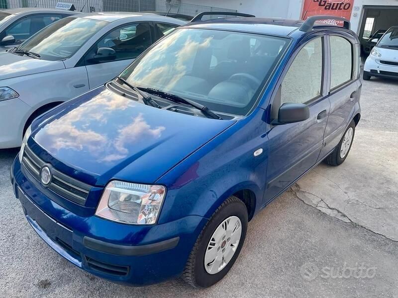 Usata Fiat Panda Dynamic 60 CV (44 kW) 2009 Blu Utilitaria