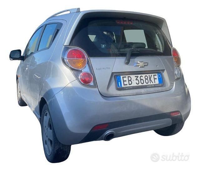 Usata Chevrolet Spark LT 81 CV (59 kW) 2010 Grigio Utilitaria