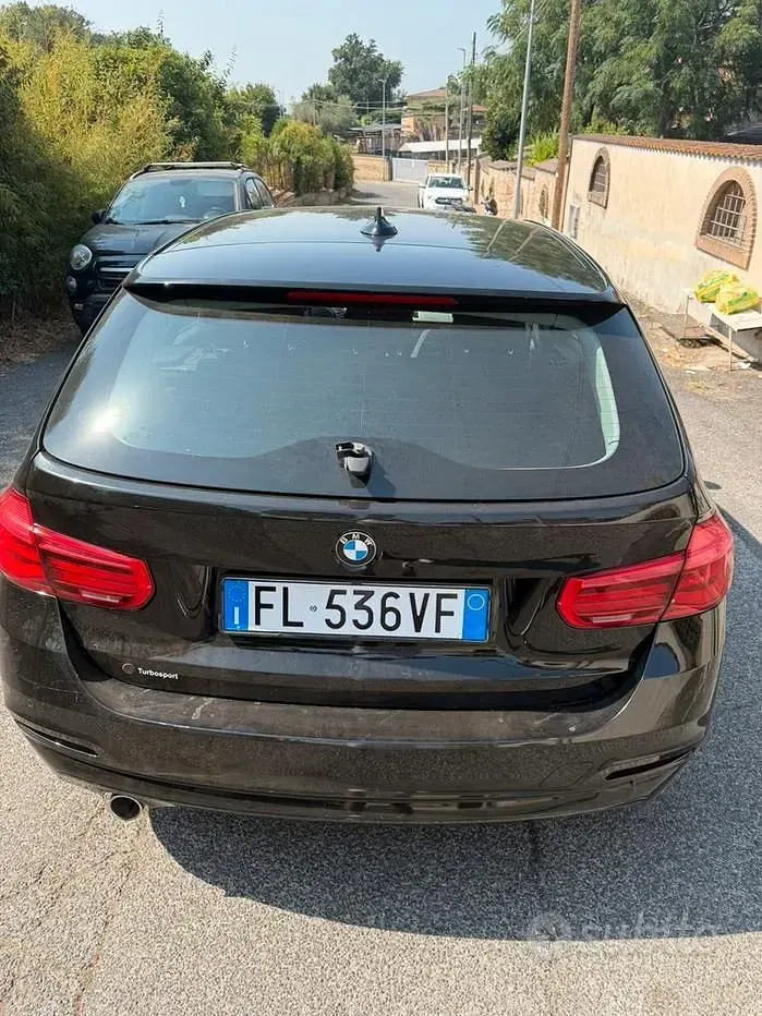 Usata BMW 316 Advantage 116 CV (85 kW) 2017 Nero Station wagon