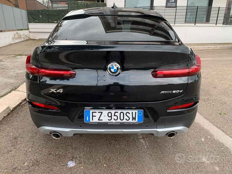 Usata BMW X4 xLine 190 CV (139 kW) 2019 Nero SUV