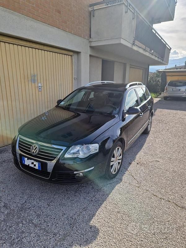 Usata VW Passat Highline 140 CV (102 kW) 2006 Nero Station wagon