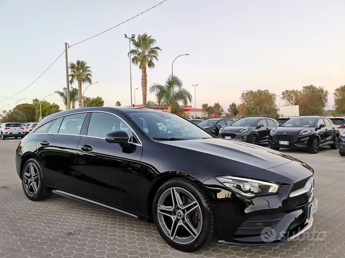 Usata Mercedes CLA180 Shooting Brake Premium 116 CV (85 kW) 2021 Nero Station wagon