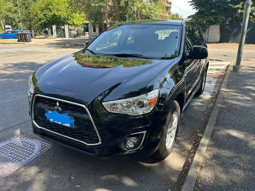 Usata Mitsubishi ASX Invite 114 CV (83 kW) 2016 Nero SUV