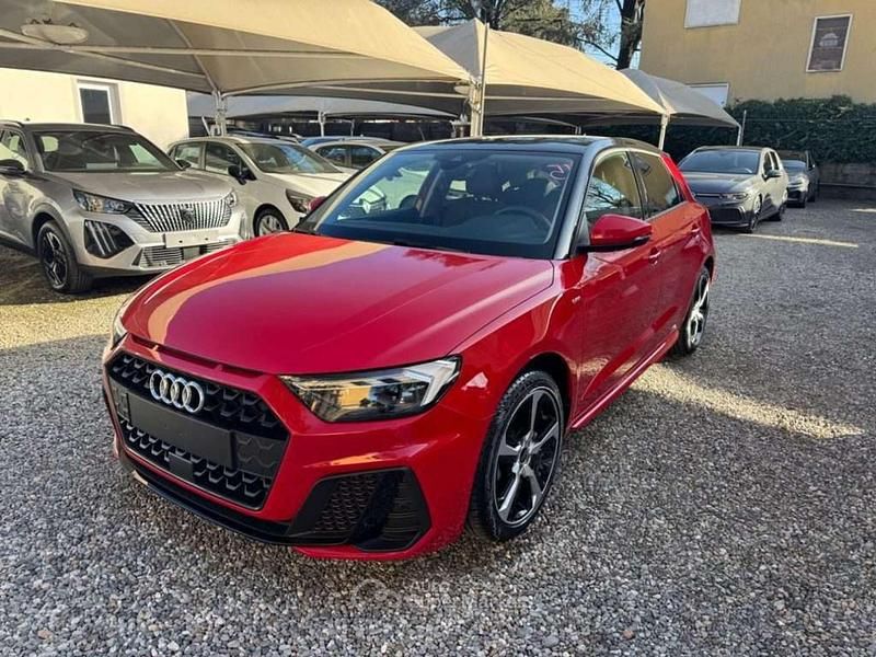Usata Audi A1 S-Line 95 CV (69 kW) 2024 Rosso Berlina