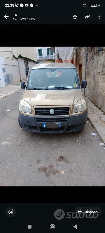 Marrone Usata 2006 Fiat Doblò Monovolume | 3000 € (Ottimo prezzo) - Immagine 1/3