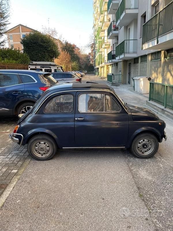 Usata Fiat 500 1970 Blu Utilitaria