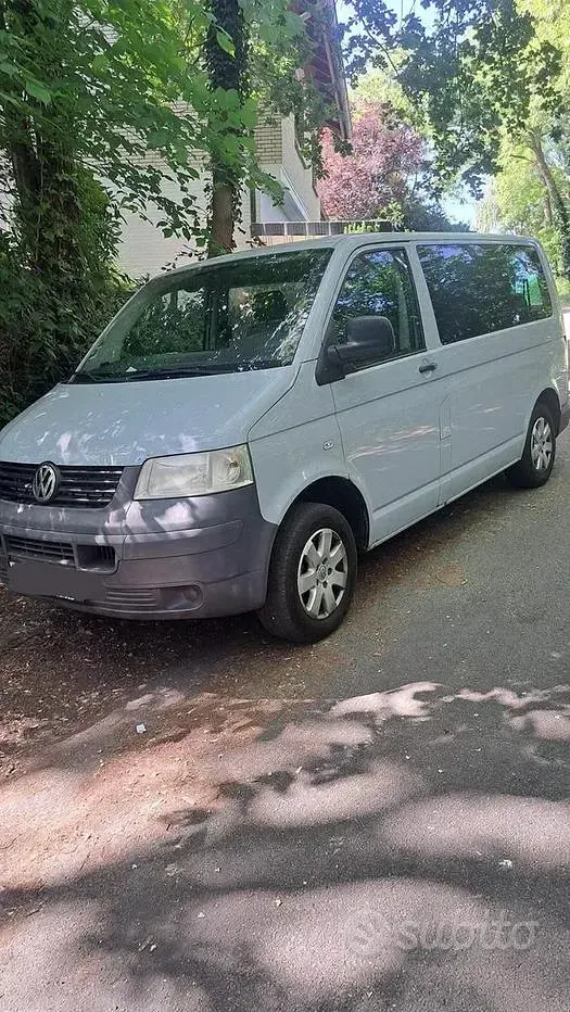 Usata VW Transporter 131 CV (96 kW) 2008 Grigio Furgone
