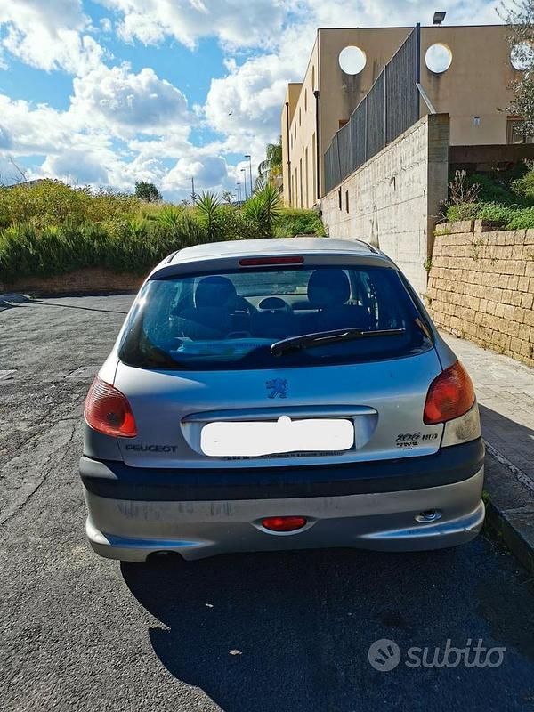 Usata Peugeot 206 2003 Grigio Utilitaria