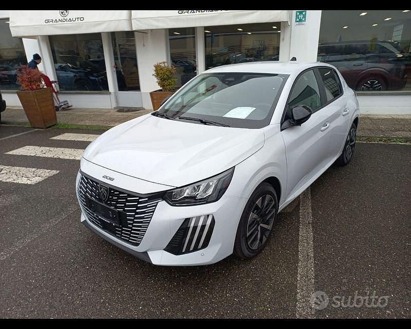 Nuova Peugeot 208 Business-Line 110 CV (80 kW) 2025 Bianco Utilitaria