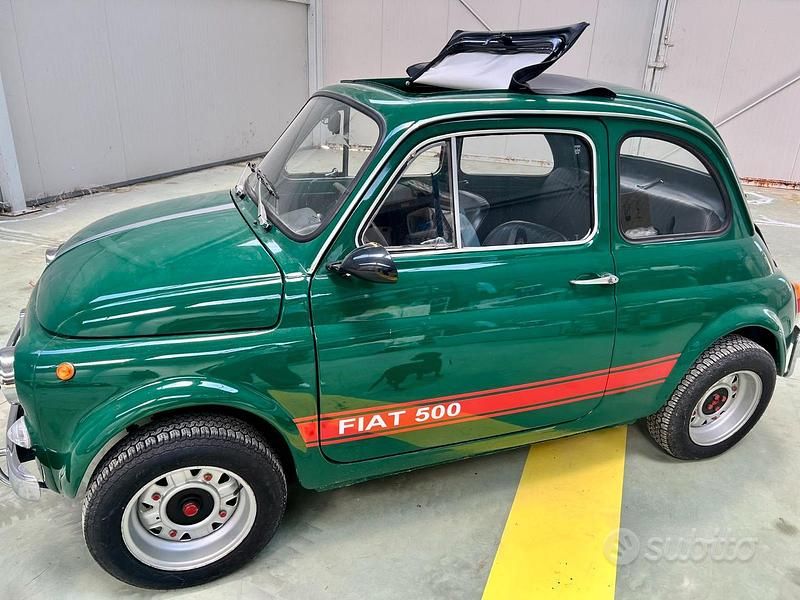 Usata Fiat 500 24 CV (17 kW) 1970 Verde Berlina