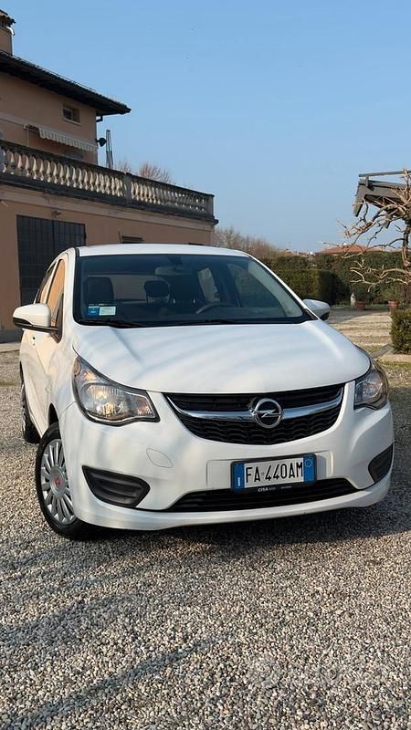 Usata Opel Karl 75 CV (55 kW) 2015 Bianco Utilitaria