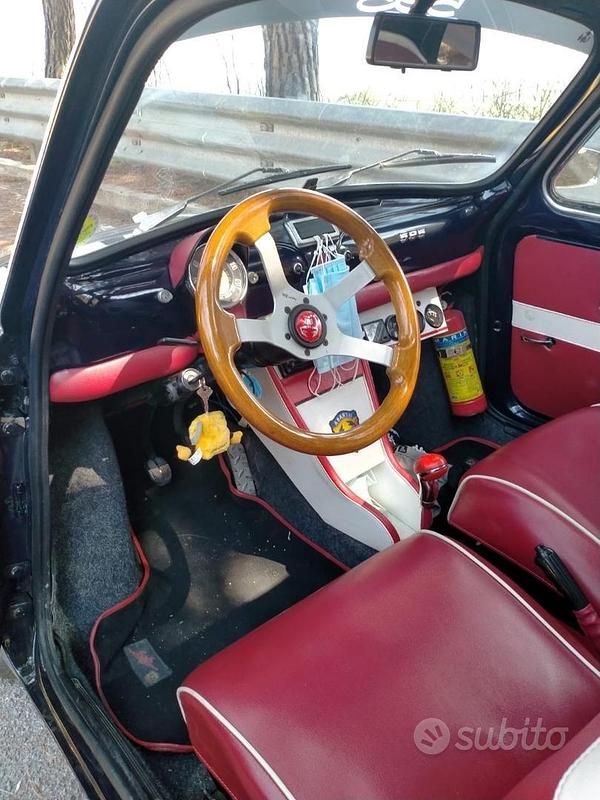 Usata Fiat Cinquecento 1970 Blu Utilitaria