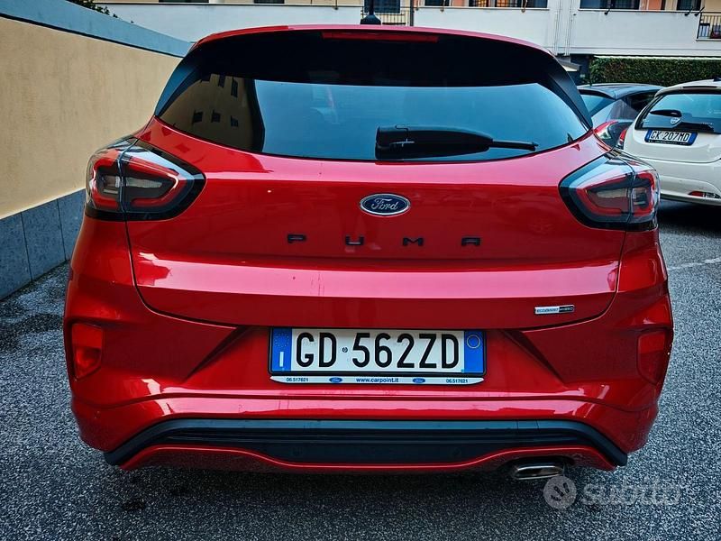 Usata Ford Puma ST-Line 125 CV (91 kW) 2021 Rosso SUV