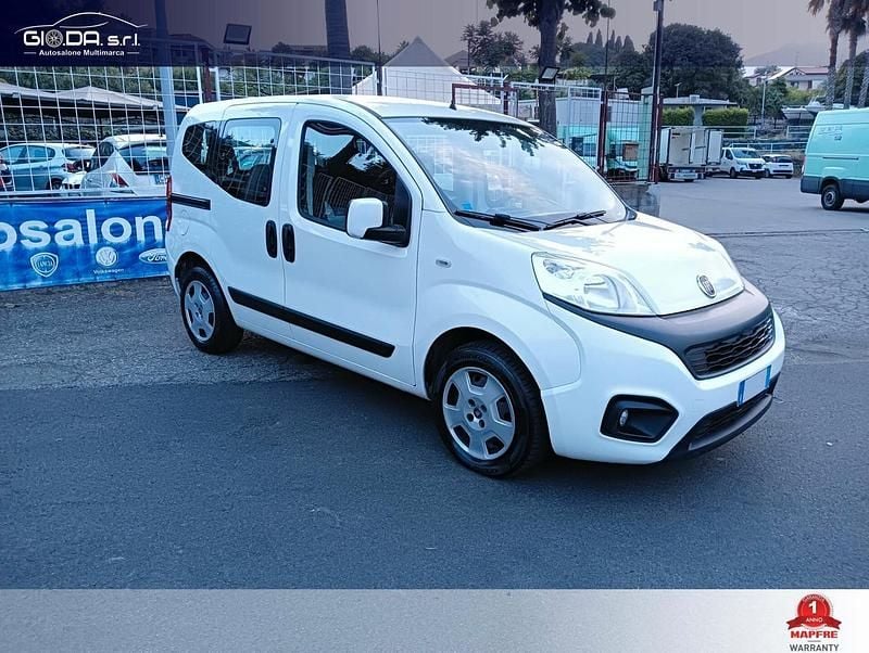 Usata Fiat Qubo Dynamic 80 CV (58 kW) 2017 Bianco Monovolume