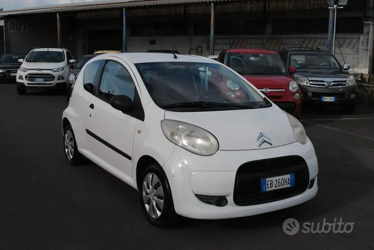 Usata Citroën C1 68 CV (50 kW) 2010 Bianco Utilitaria