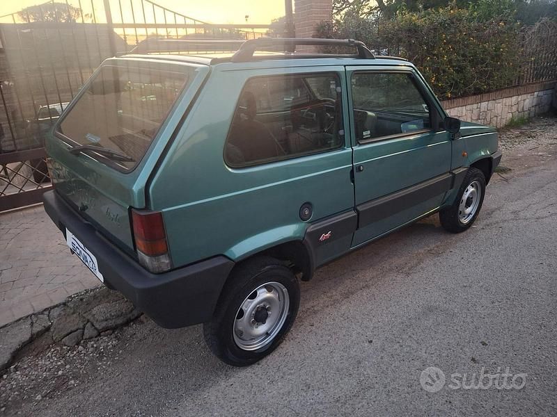 Usata Fiat Panda 4x4 Trekking 54 CV (39 kW) 2000 Verde Utilitaria