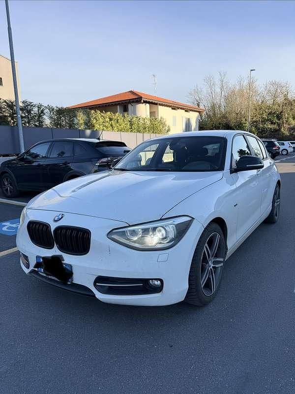 Usata BMW 118 Sport Line 143 CV (105 kW) 2014 Bianco Utilitaria