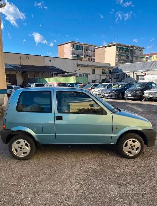 Usata Fiat Cinquecento Young 1997 Blu Utilitaria