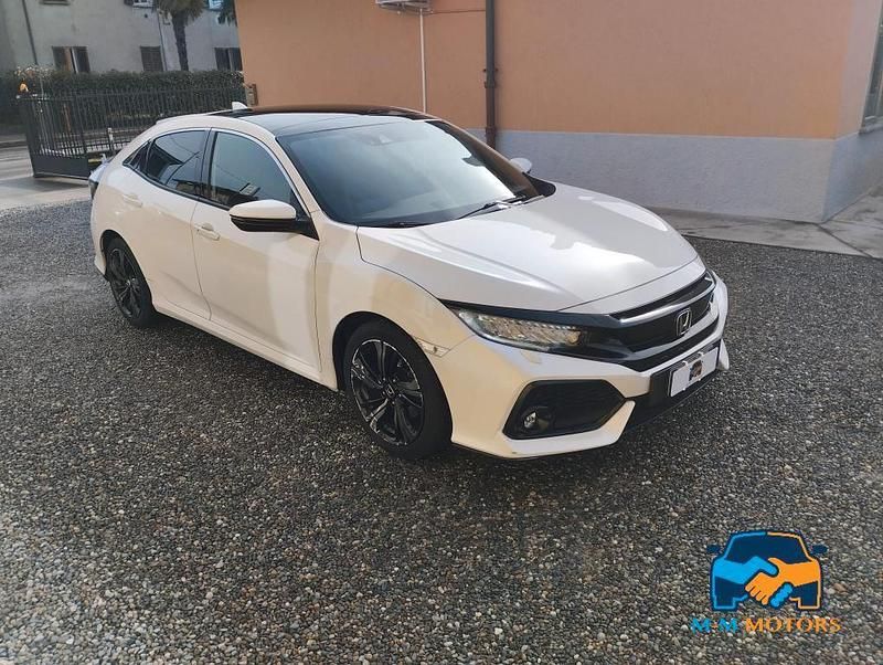 Usata Honda Civic Executive 120 CV (88 kW) 2019 Bianco Berlina