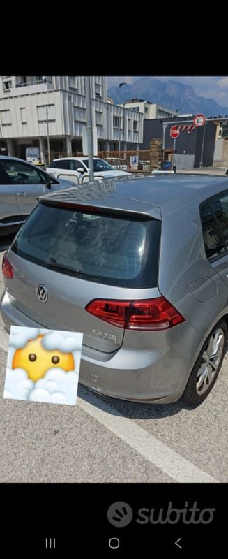 Usata VW Golf VII 150 CV (110 kW) 2013 Grigio Berlina
