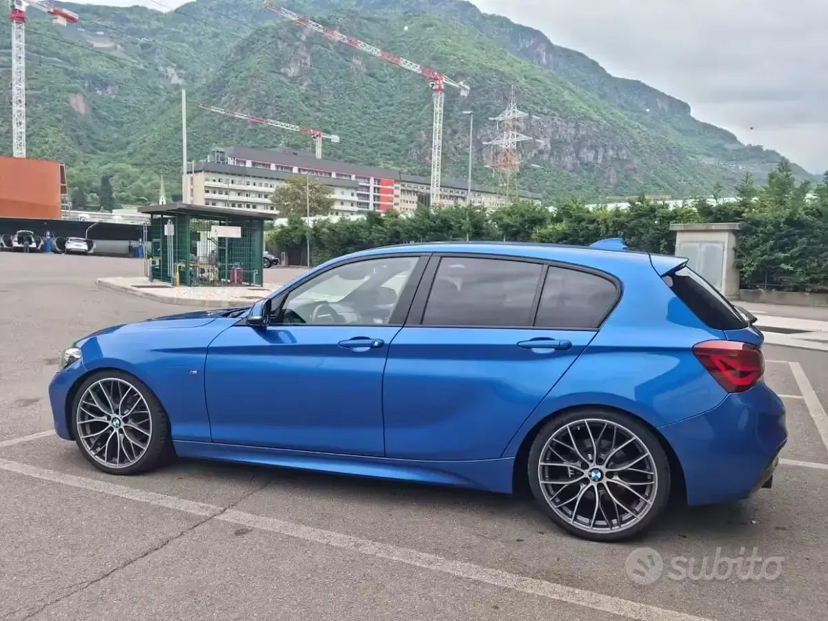 Usata BMW 120 M Sport 184 CV (135 kW) 2017 Bluazzurro Berlina