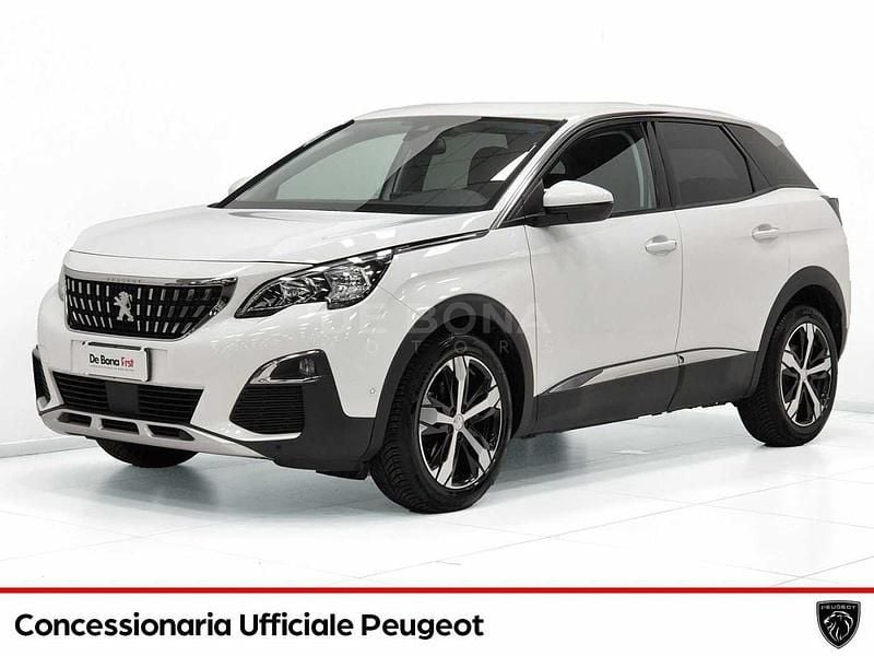 Bianco Usata 2019 Peugeot 3008 Allure SUV | 16.990 € (Buon prezzo) - Immagine 1/4
