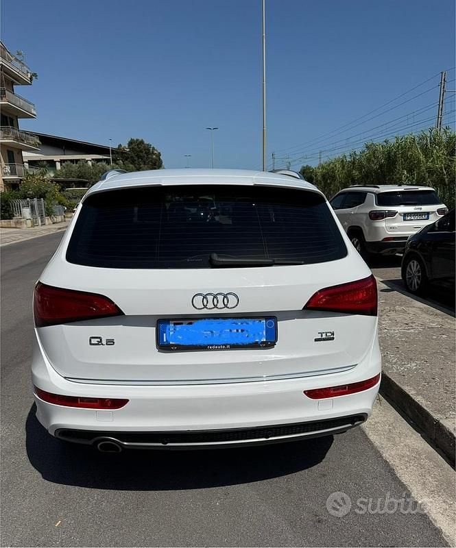 Usata Audi Q5 S-Line 190 CV (139 kW) 2015 Bianco SUV