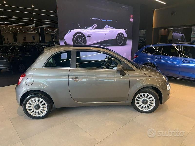 Usata Fiat 500 Dolcevita 69 CV (50 kW) 2023 Grigio pompei metallizzato Utilitaria