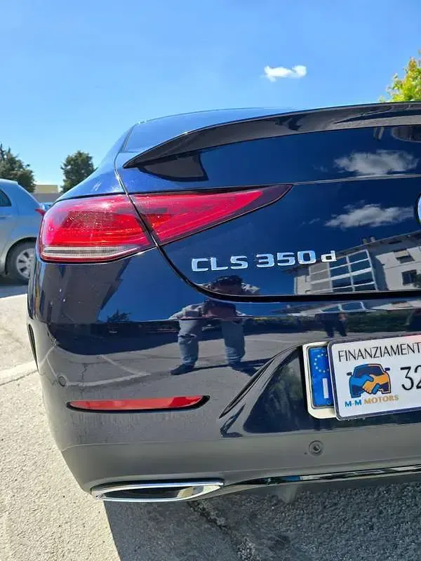 Usata Mercedes CLS350 Premium 286 CV (210 kW) 2020 Blu/azzurro Coupé
