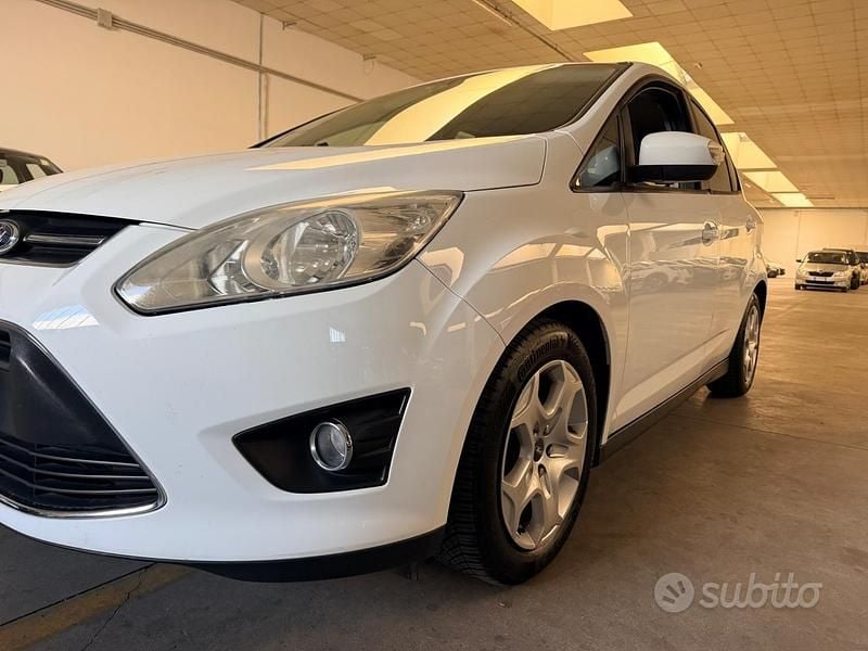 Usata Ford C-MAX Titanium 116 CV (85 kW) 2013 Bianco Monovolume