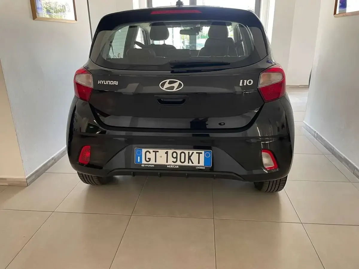 Usata Hyundai i10 Prime 67 CV (49 kW) 2024 Nero Utilitaria