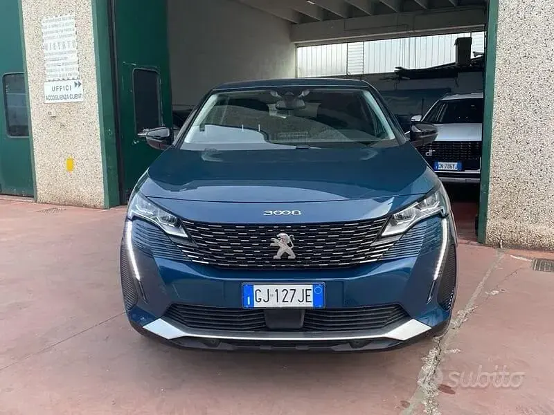 Usata Peugeot 3008 Active 131 CV (96 kW) 2022 Blu SUV
