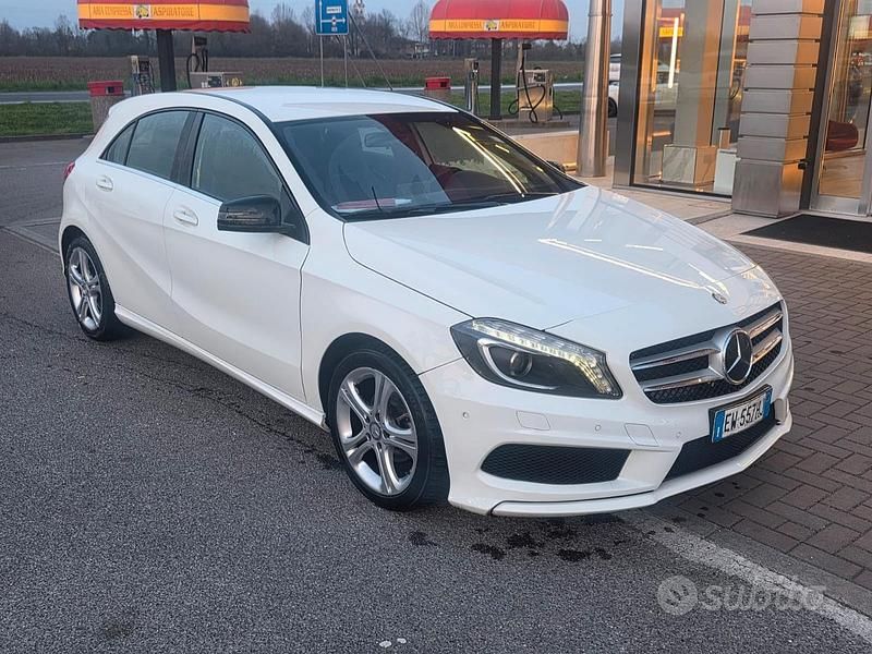 Usata Mercedes A180 Premium 2014 Bianco Utilitaria