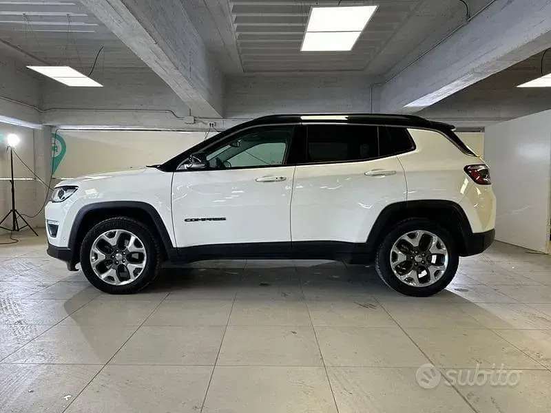 Usata Jeep Compass Limited 170 CV (125 kW) 2019 Bianco SUV