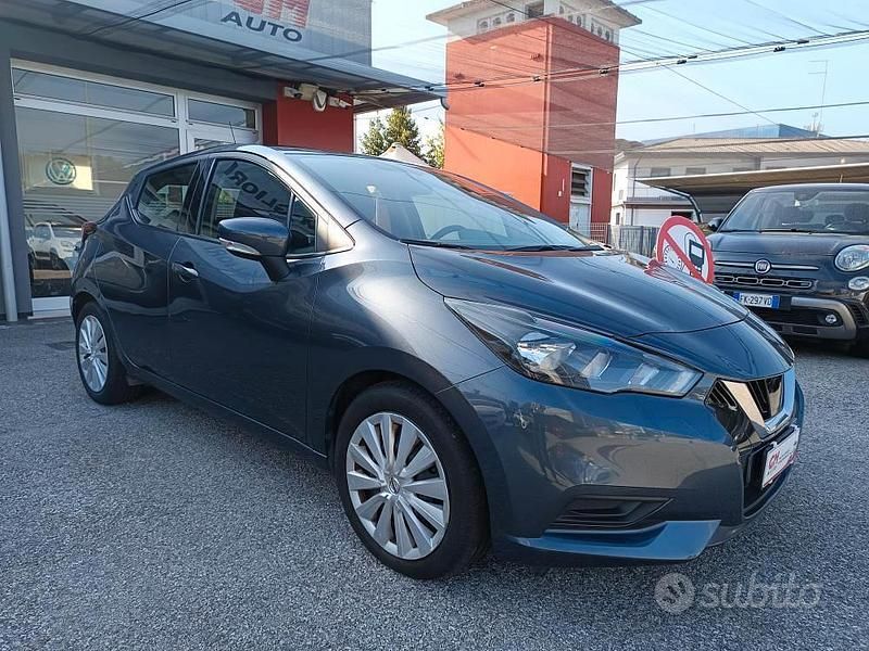 Usata Nissan Micra Acenta 92 CV (67 kW) 2022 Blu Berlina