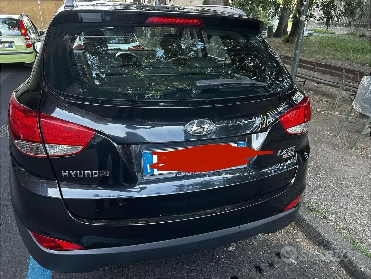Usata Hyundai ix35 135 CV (99 kW) 2010 Nero SUV